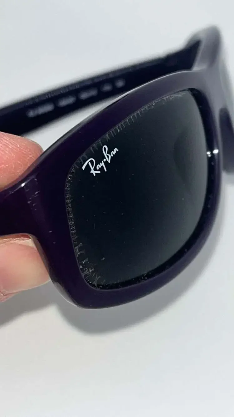 Ray-Ban Jr Kids RJ9051S Purple Sunglasses with Case summer chic